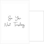 See you next tuesday by Joumari