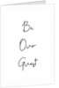 Be our guest by Joumari