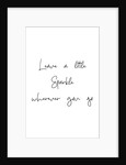 Leave a little sparkle by Joumari