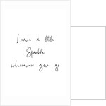 Leave a little sparkle by Joumari