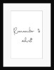 Remember to adult by Joumari