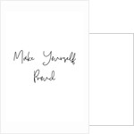 Make yourself proud by Joumari