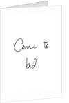 Come to bed by Joumari