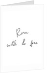 Run wild and free by Joumari