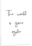 The world is your oyster by Joumari