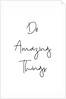 Do amazing things by Joumari