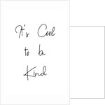 Cool to be kind by Joumari