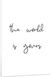 The world is yours by Joumari