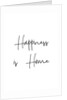 Happiness is home by Joumari