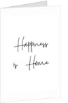 Happiness is home by Joumari