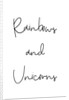 Rainbows and unicorns by Joumari