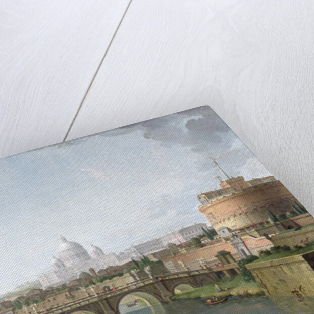 View of the Tiber by Antonio Joli