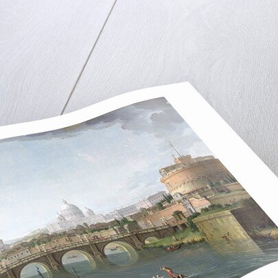 View of the Tiber by Antonio Joli