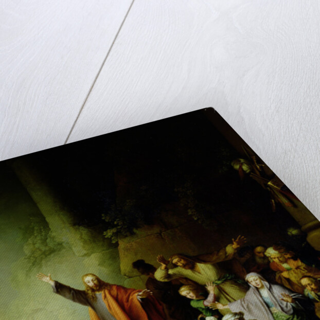 The Raising of Lazarus by Christian Wilhelm Ernst Dietrich