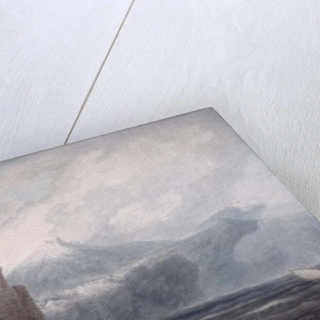 The Castle of Salerno, near Cetara by John Robert Cozens