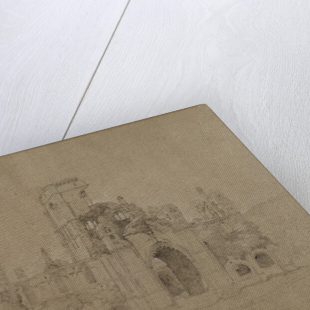 Kirkstall Abbey, 1801 by Joseph Farington