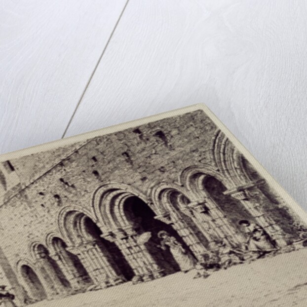 The Cloister, Kirkstall Abbey, 1893 by Axel Haig