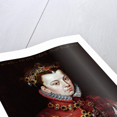 Portrait of Elizabeth de Valois by Alonso Sanchez Coello