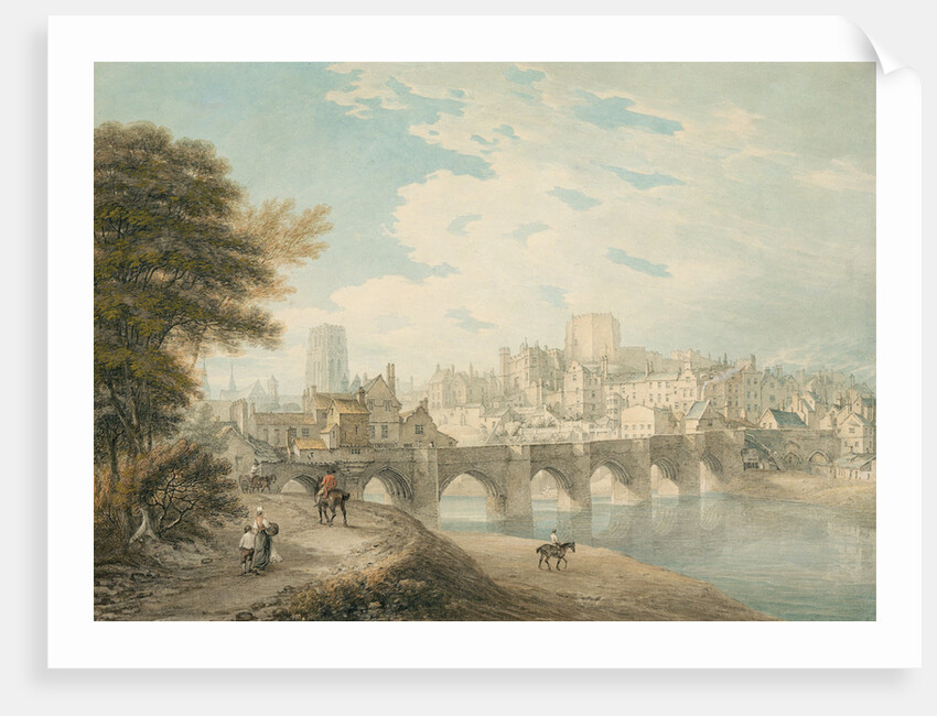 North-East View of Durham, c.1783 by Thomas Hearne
