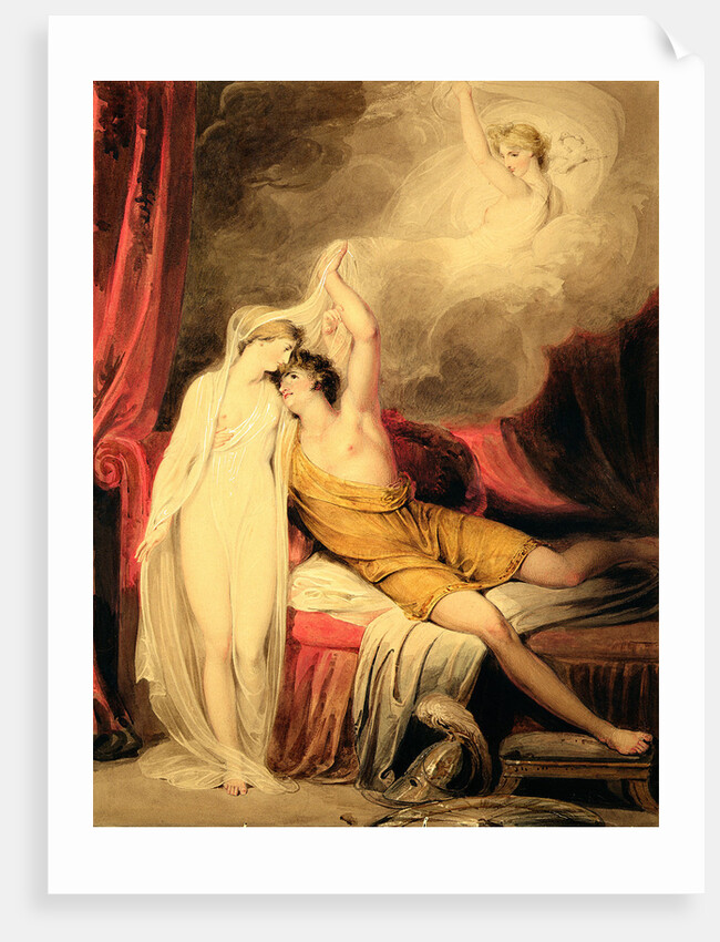 The Reconciliation of Paris and Helen by Richard Westall