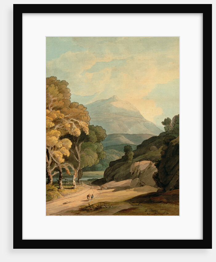 Near Maentwrog, North Wales by Francis Towne