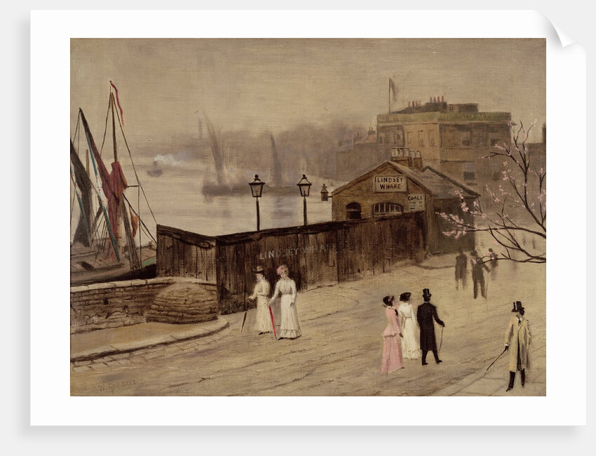 Lindsey Wharf by Walter Greaves