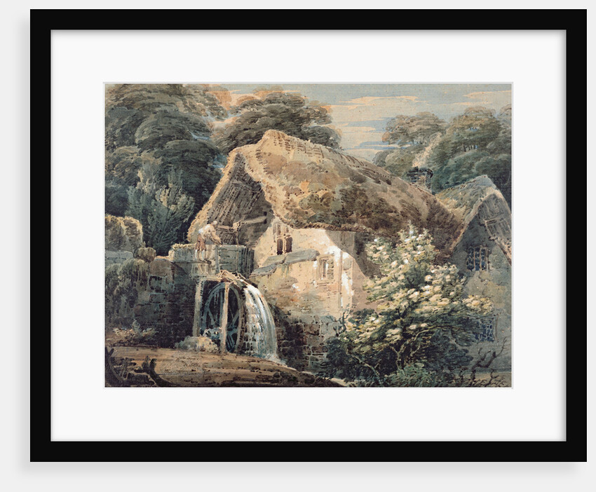 An Overshot Mill, Devon, 1797 by Thomas Girtin