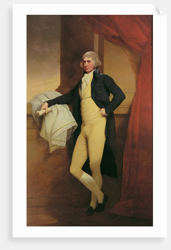 Portrait of Samuel Oldknow, c.1790-2 by Joseph Wright of Derby