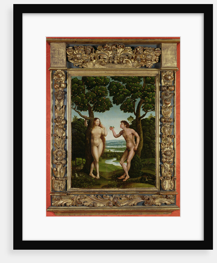 Adam and Eve by Jan van Scorel