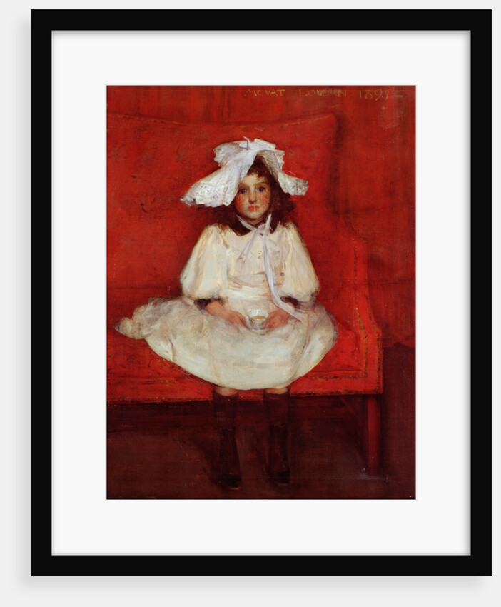 The Red Sofa, 1891 by William Mouat Loudan