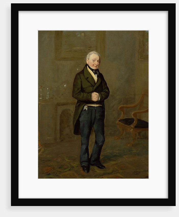 Portrait of a Household Steward of Bramham Park, Yorkshire, identified as John Pollock by George Garrard