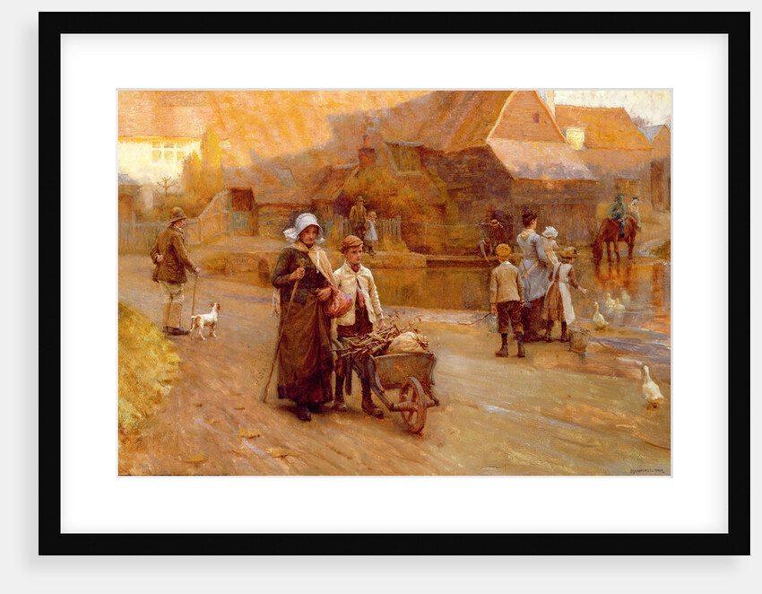 The Old Mill, Surrey, 1893 by William Teulon Blandford Fletcher