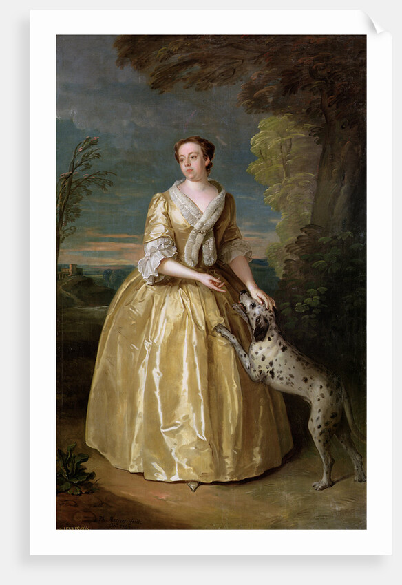 Portrait of Lady Jenkinson, 1742 by Philippe Mercier