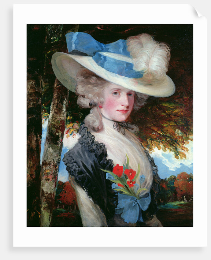 Portrait of The Hon. Mrs Hugo Meynell by John Hoppner