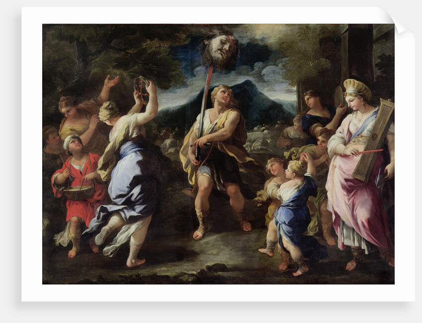 Triumph of David by Luca Giordano