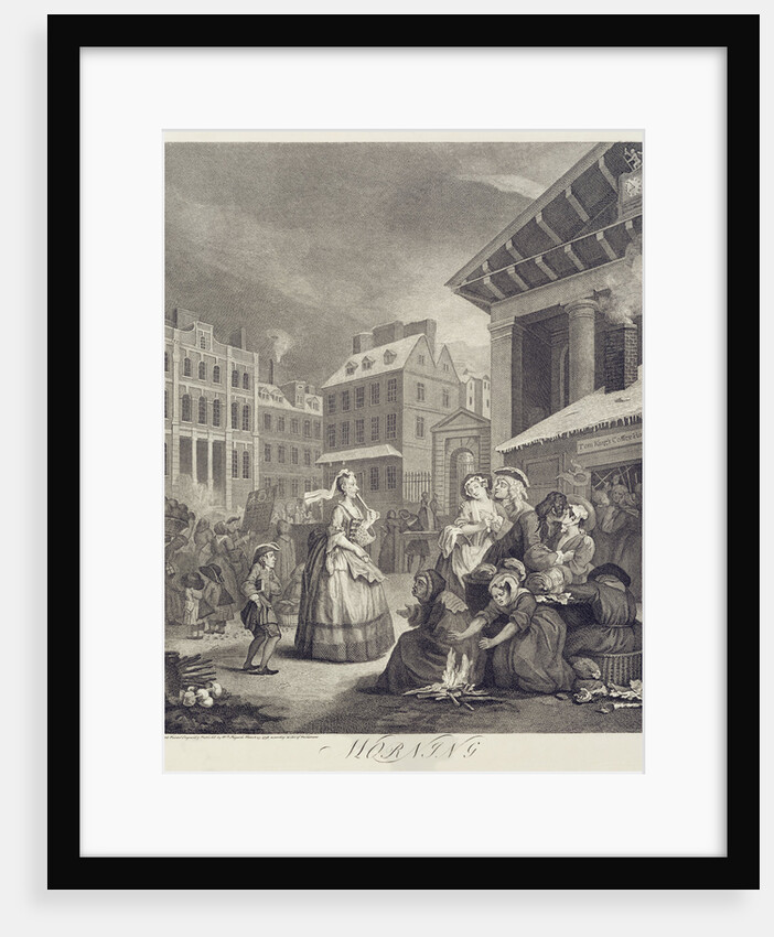 Times of the Day: Morning by William Hogarth
