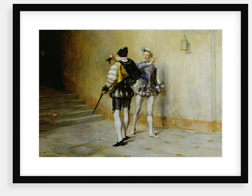 The Commencement of the Quarrel by John Pettie