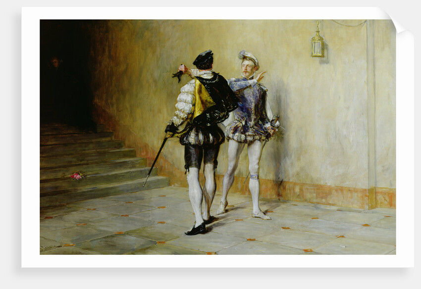 The Commencement of the Quarrel by John Pettie