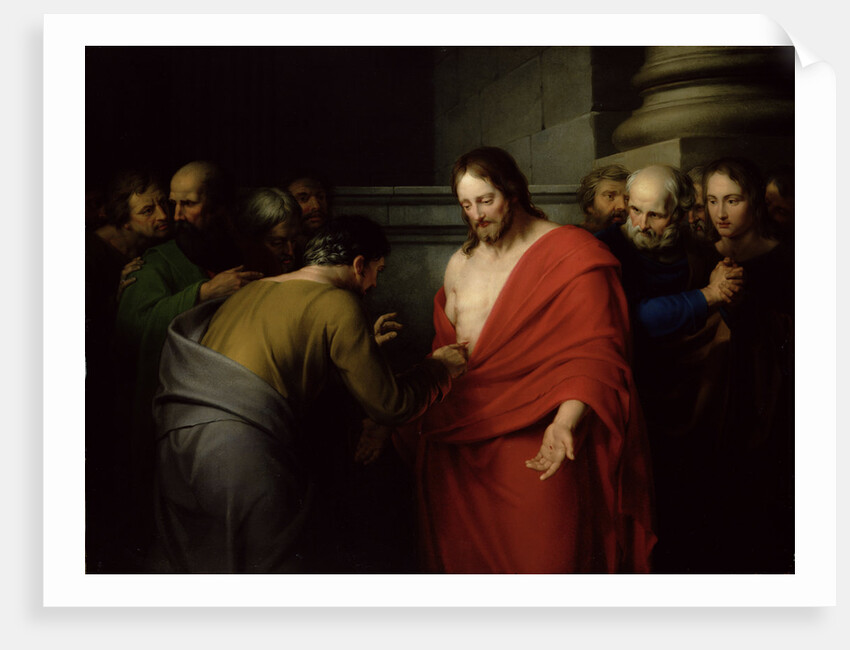The Incredulity of St. Thomas by Benjamin West
