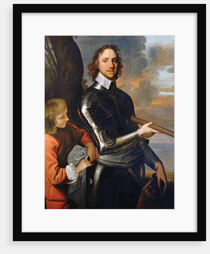 Portrait of Oliver Cromwell by Robert Walker