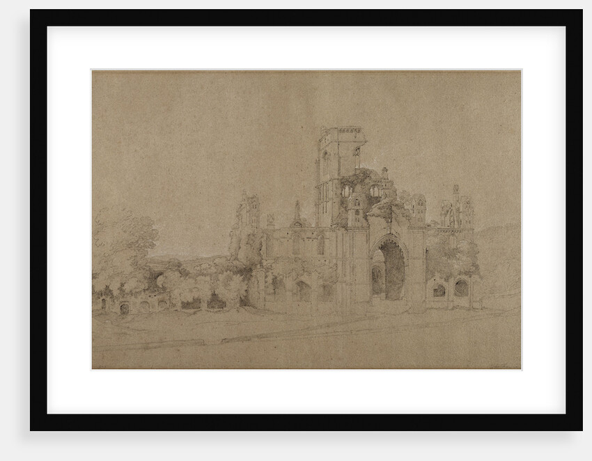 Kirkstall Abbey, 1801 by Joseph Farington