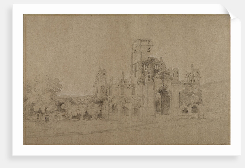 Kirkstall Abbey, 1801 by Joseph Farington