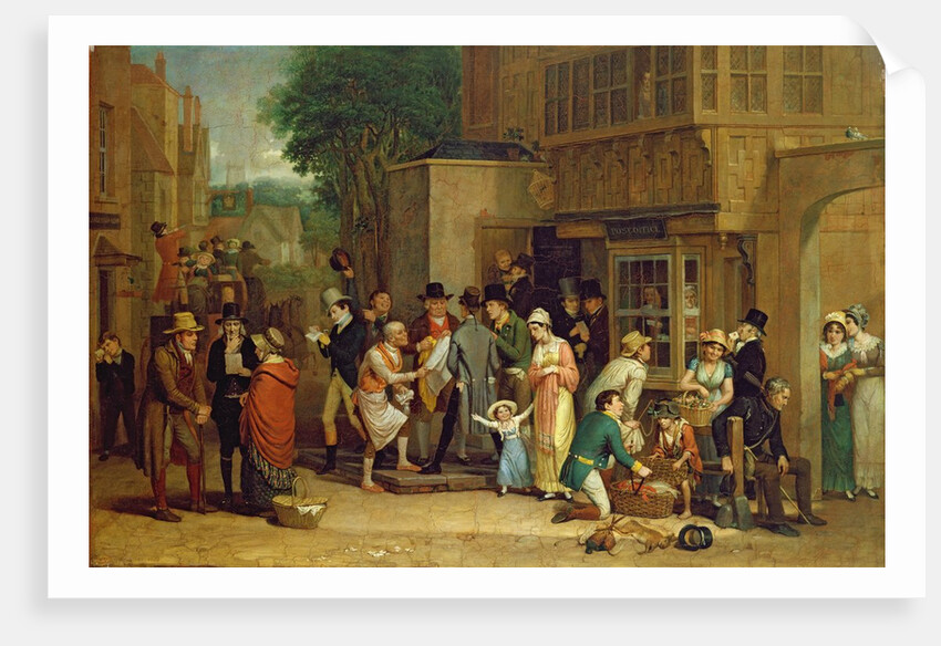 The Post Office by Edward Villiers Rippingille