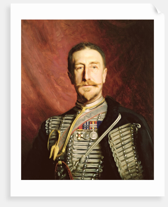 Colonel Frederick Richard Thomas Trench-Gascoigne DSO by Herman Gustave Herkomer