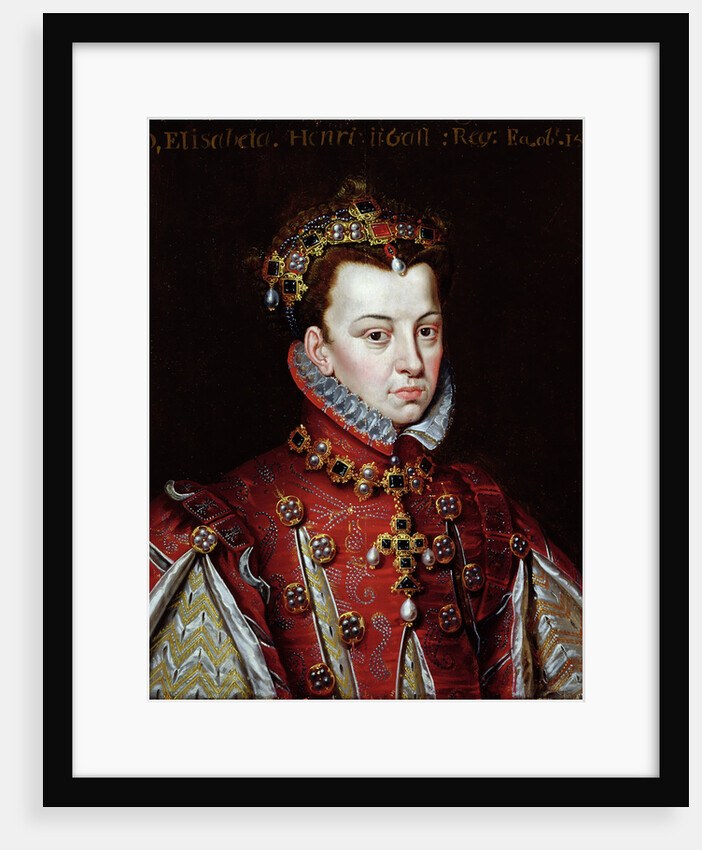Portrait of Elizabeth de Valois by Alonso Sanchez Coello