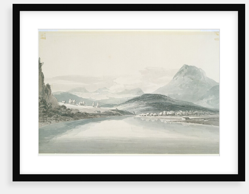 Lake of Klontal, after John Robert Cozens by Joseph Mallord William Turner