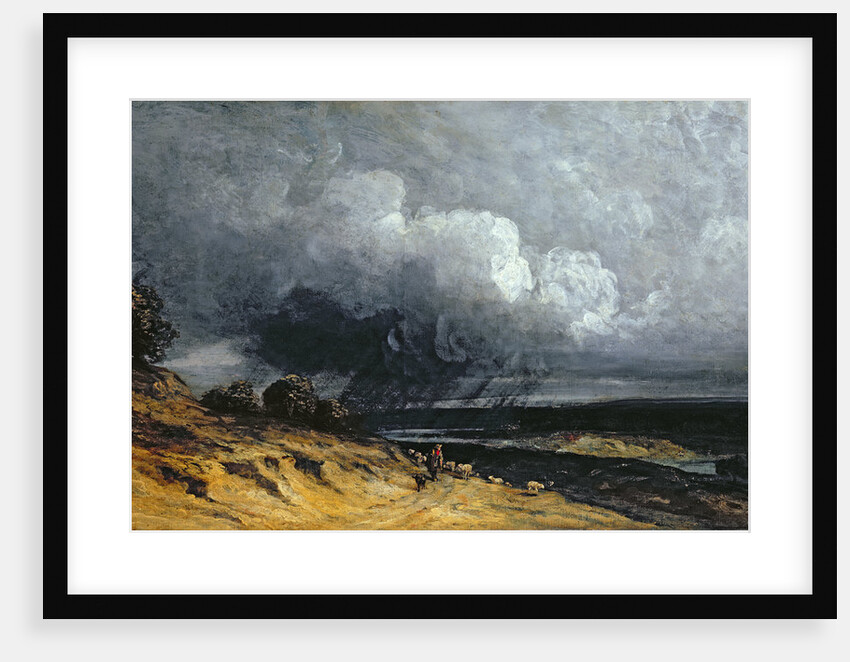 Storm near Montmartre by Georges Michel