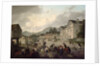 The Market Place, Ambleside, 1817 by Julius Caesar Ibbetson