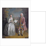 Portrait of Henry 7th Viscount Irwin and his Wife Anne by Philippe Mercier