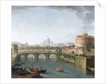 View of the Tiber by Antonio Joli